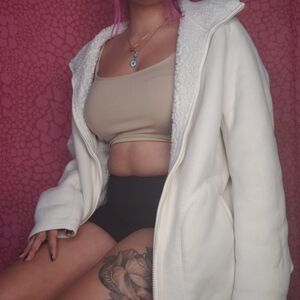 Cozy White Sherpa Jacket